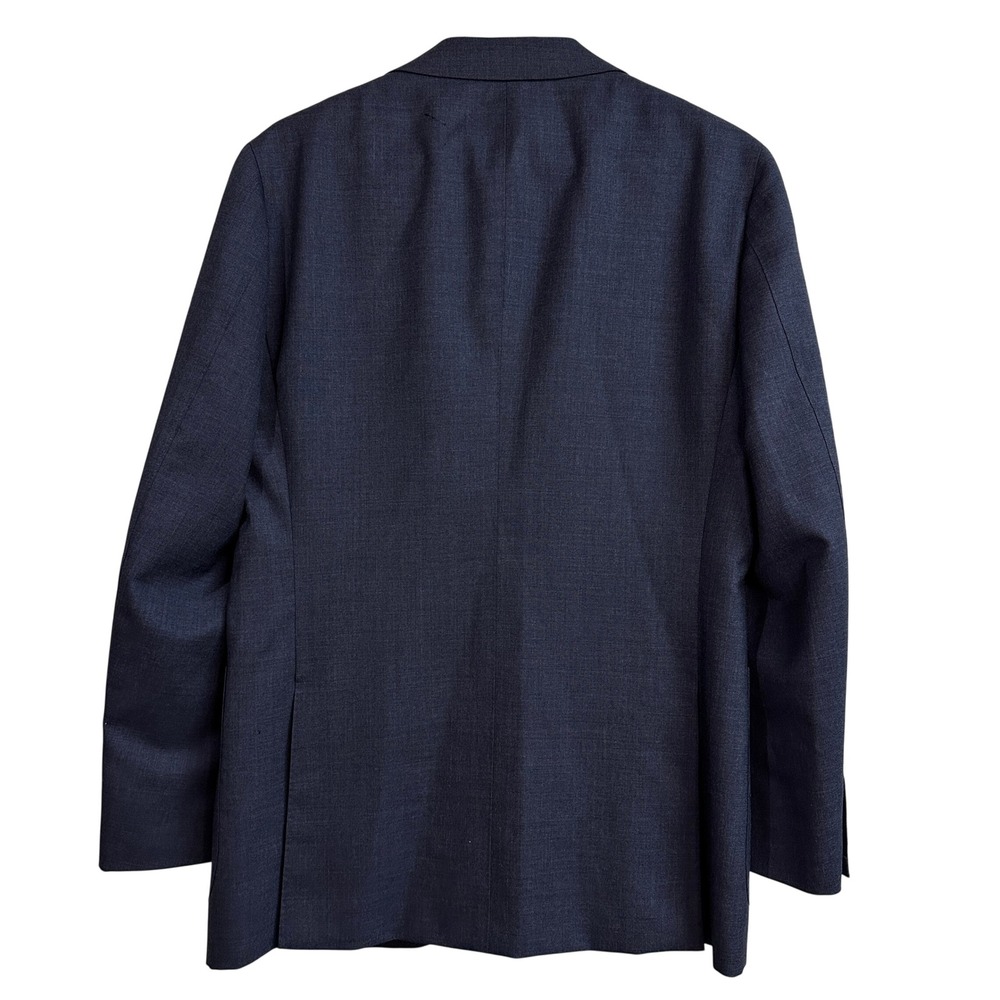 Suitsupply Havana Blue Wool Blazer Sport Coat Vitale Barberis Canonico 38R *READ - Picture 3 of 9
